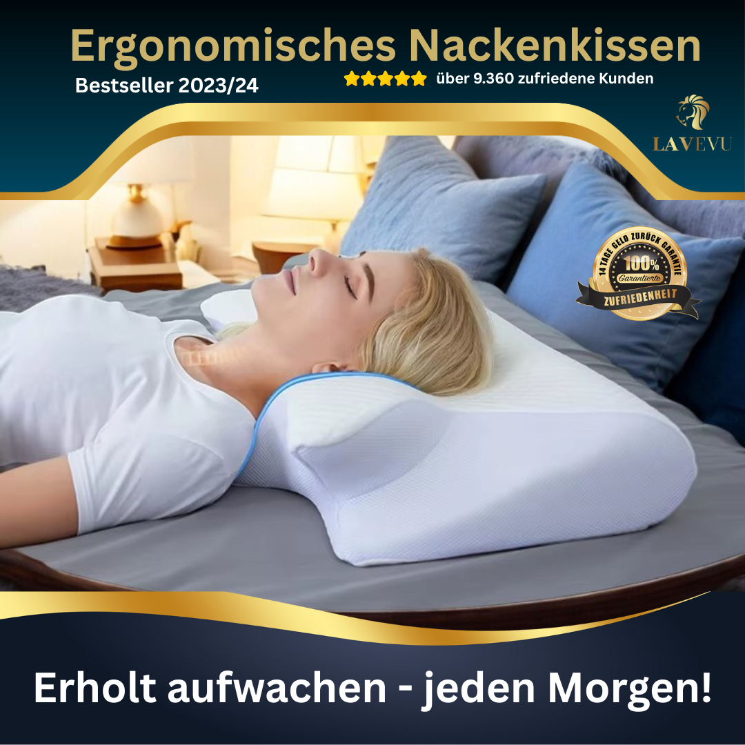 Ergonomisches Nackenkissen